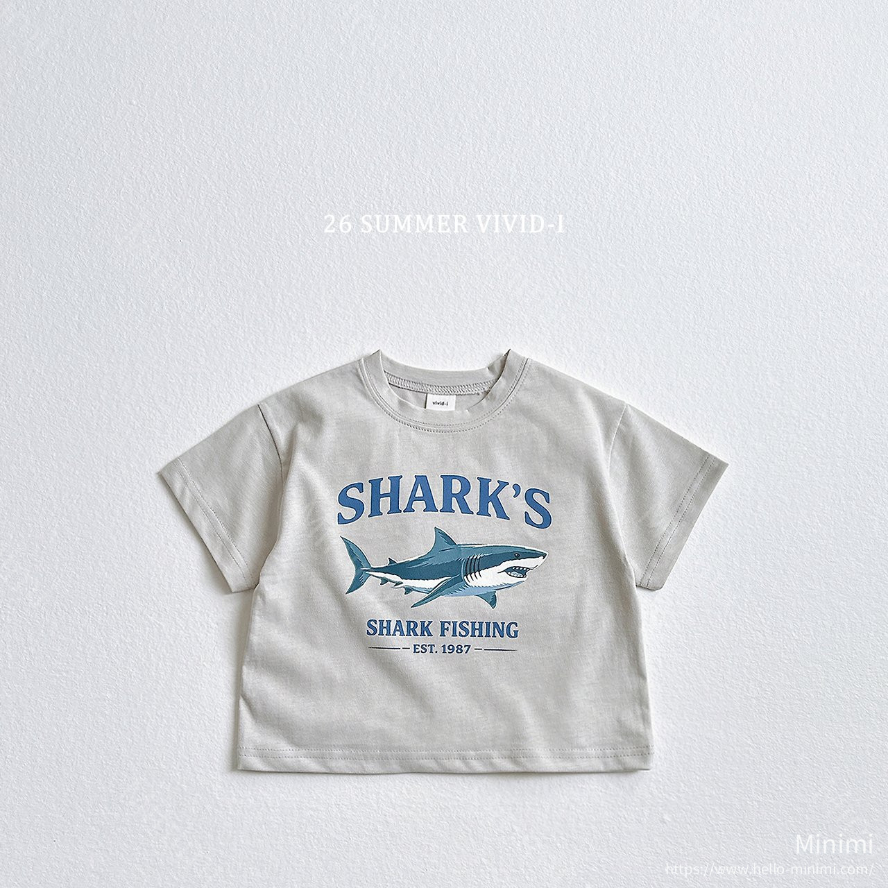 VIVID-I Shark Silket T-Shirt 細節圖 3