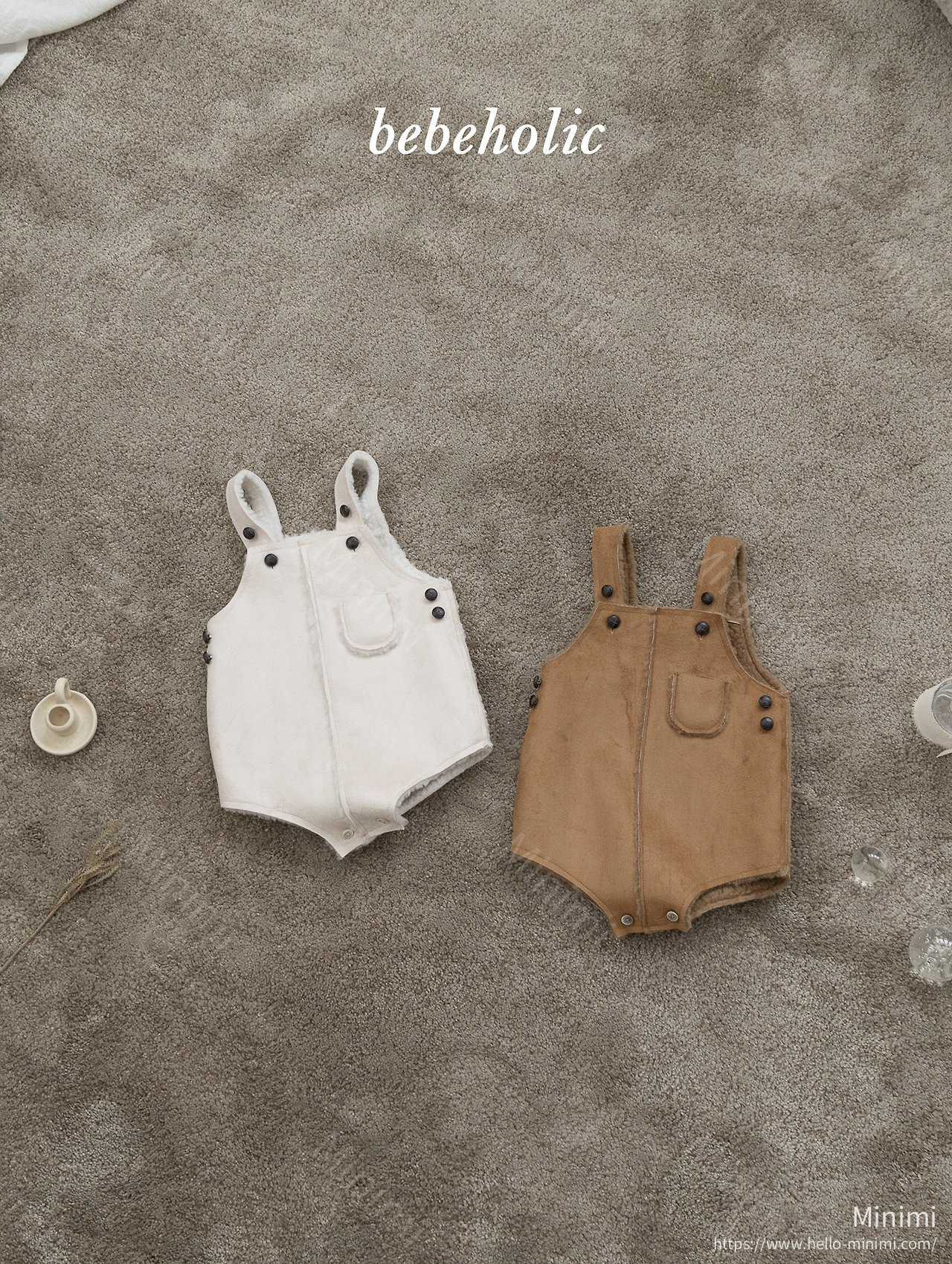 BEBEHOLIC Mousse Suspender Suit 細節圖 3