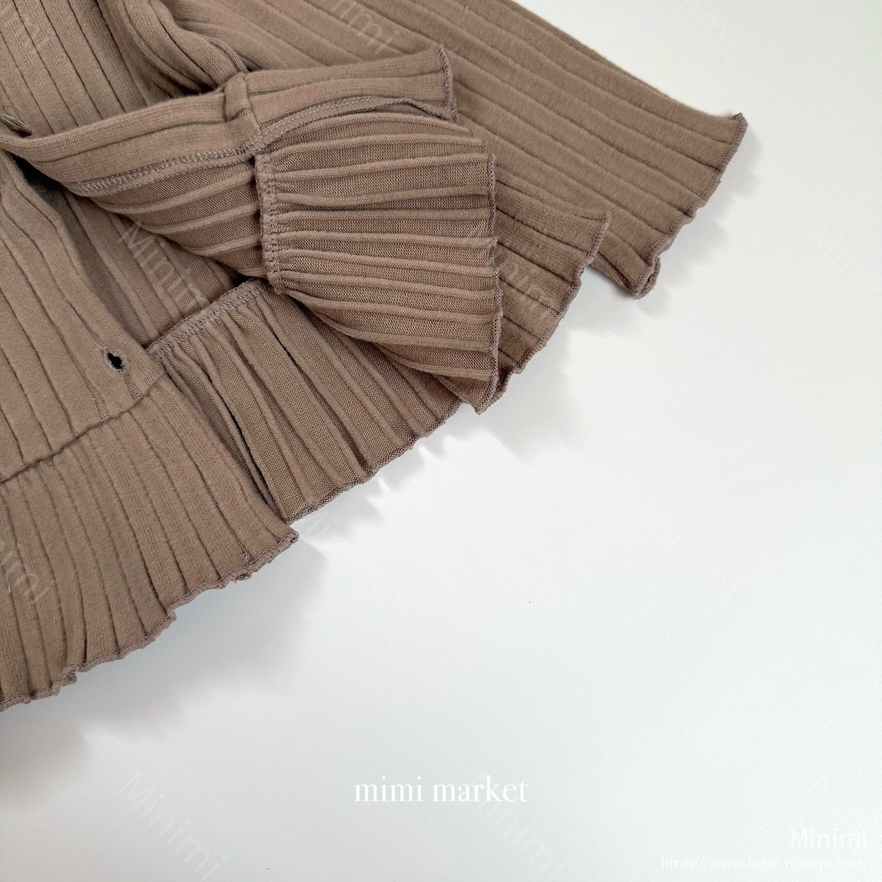 mimi-market Snow Frill Cardigan 細節圖 4