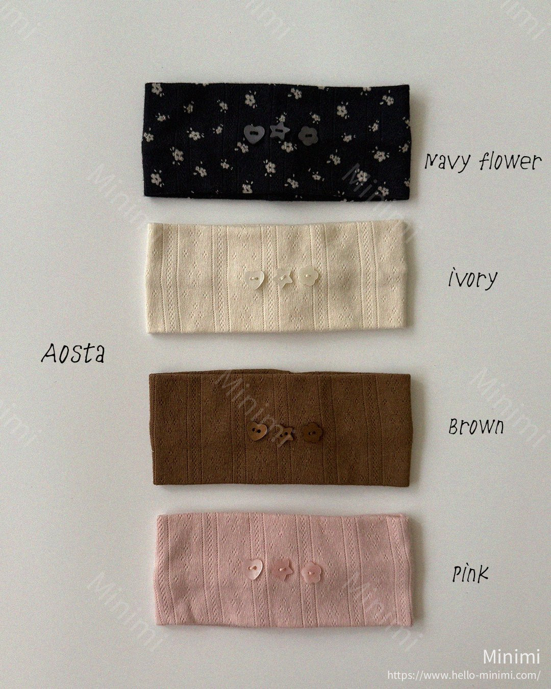Aosta atelier Star Candy Headband 細節圖 34