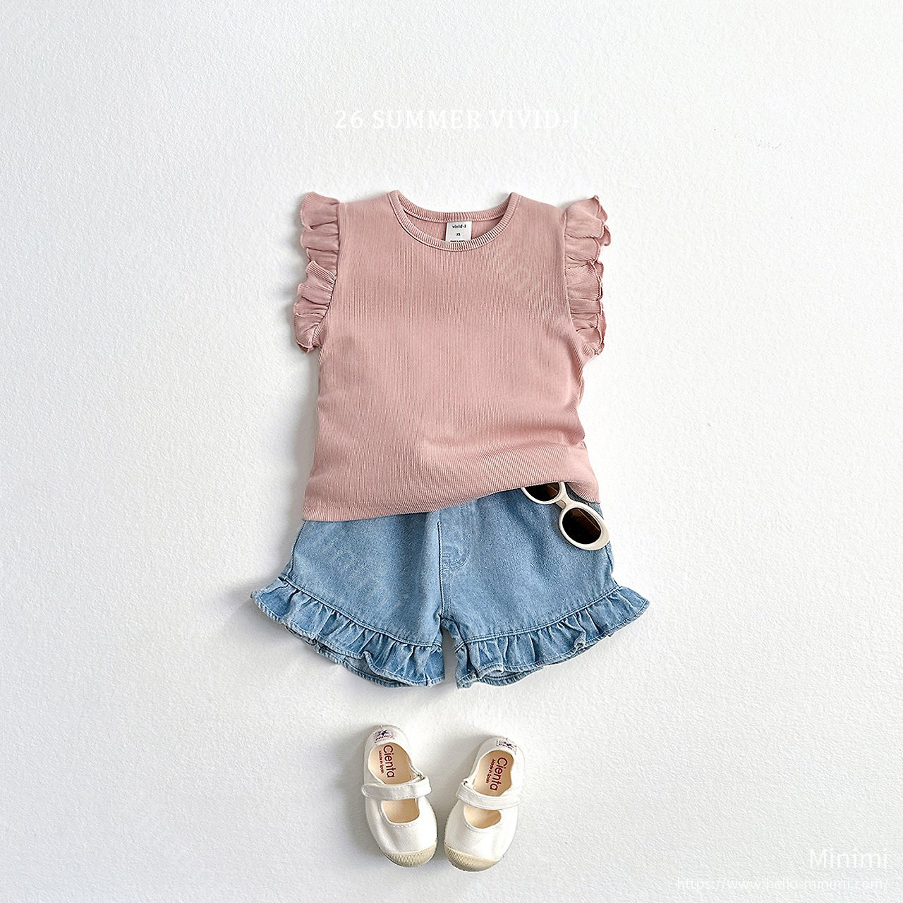 VIVID-I Ribbed Ruffle Sleeveless Top 細節圖 4