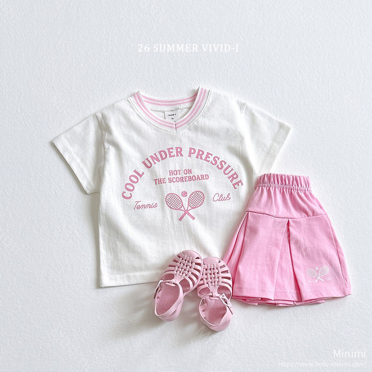 VIVID-I V-Neck Tennis Set 細節圖 5