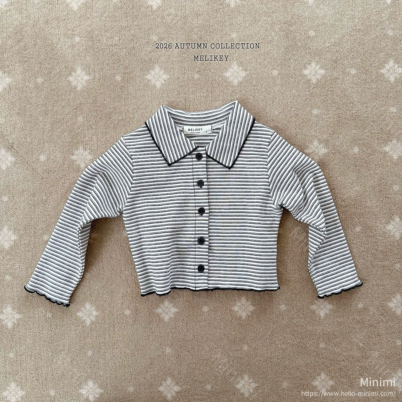 Melikey Petit Collar T-shirt 細節圖 1