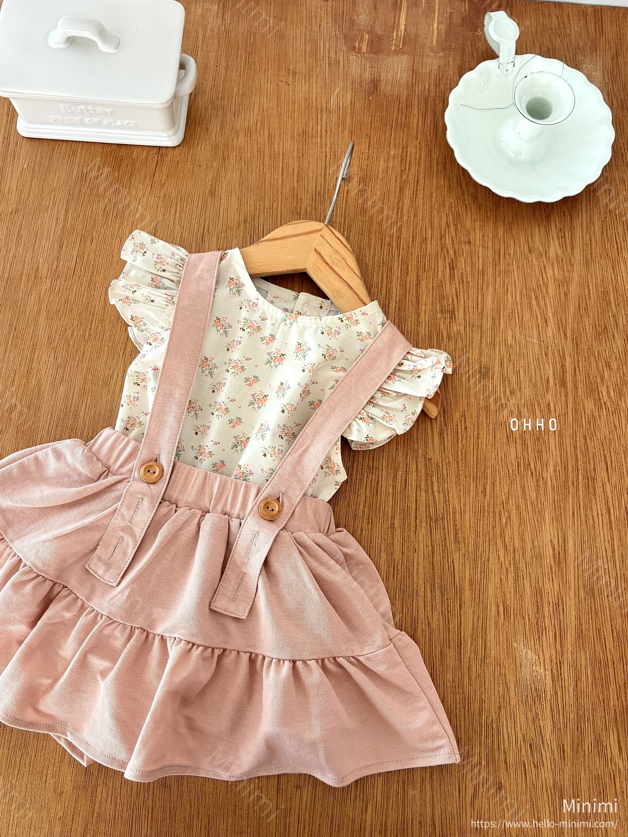 OHHO Forest Shirring Strap Skirt 細節圖 6