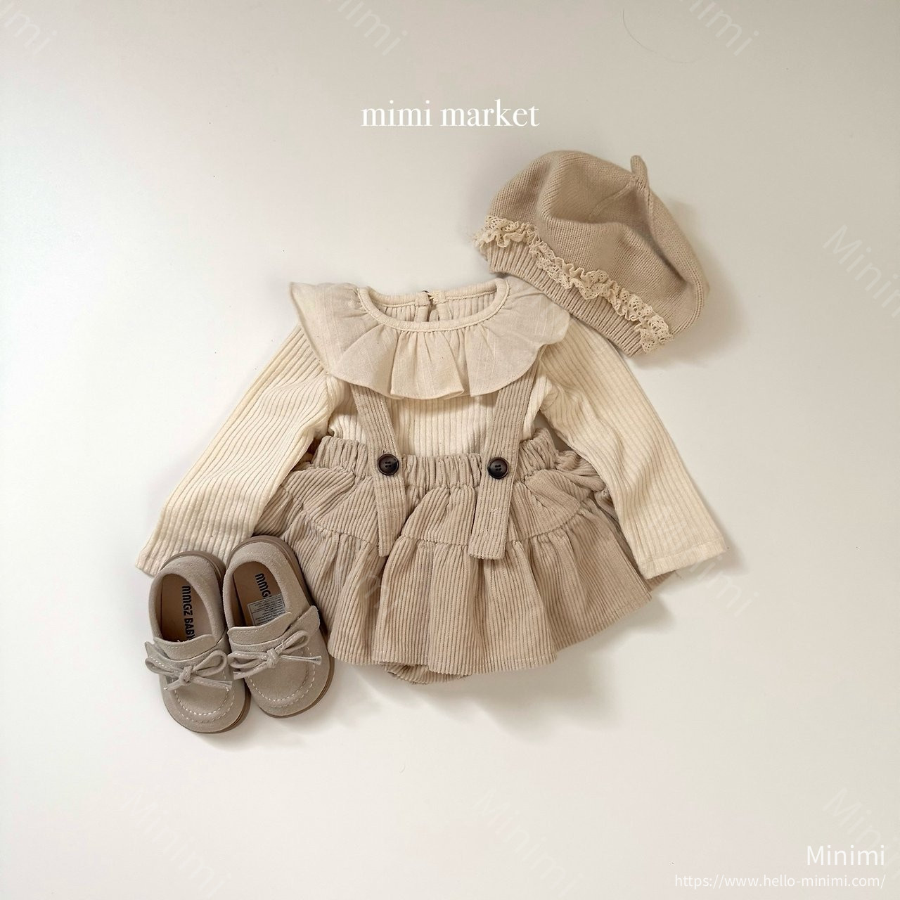 mimi-market Liz Collar Tee 細節圖 3