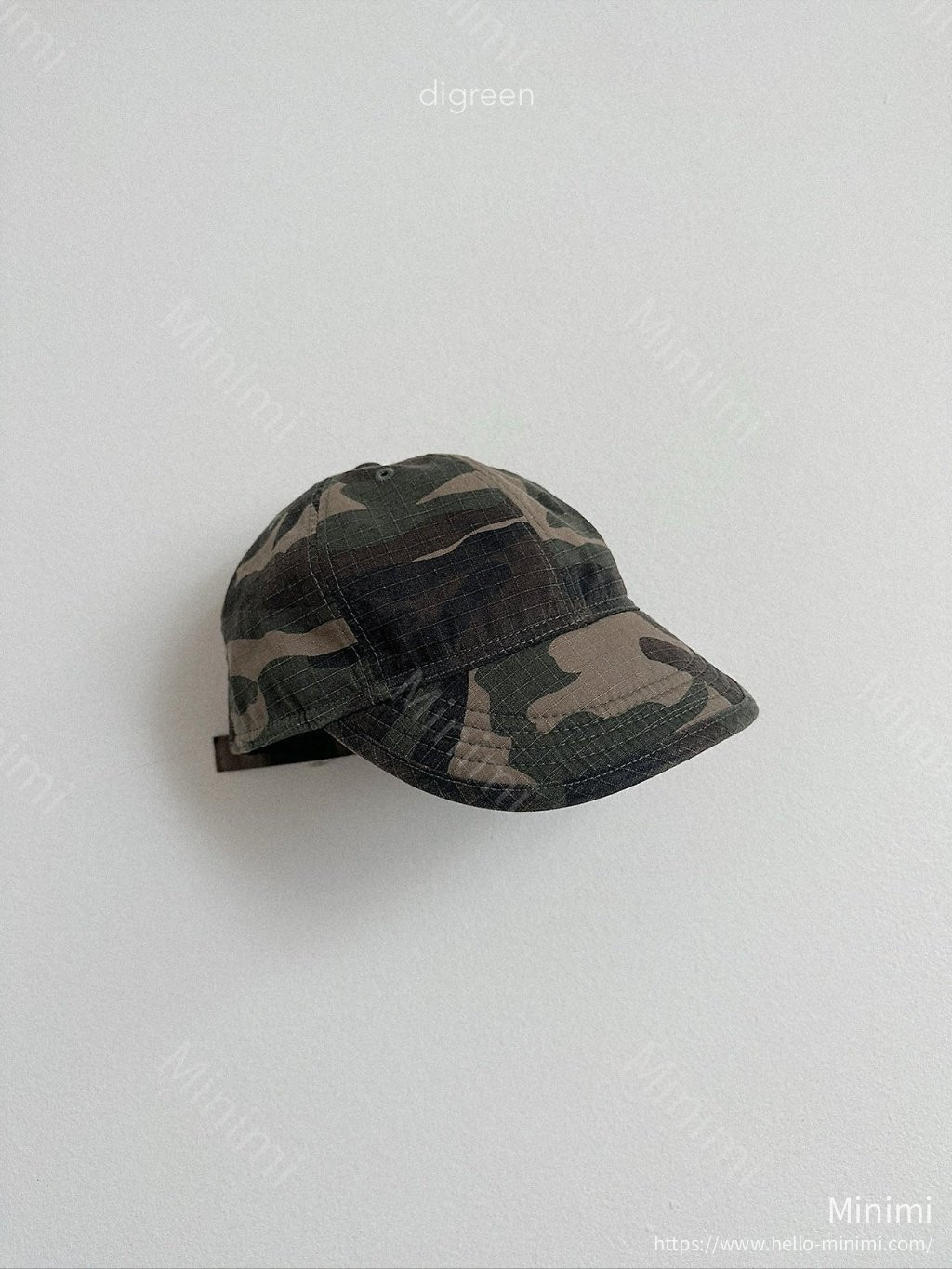 digreen Camo Cap 細節圖 1