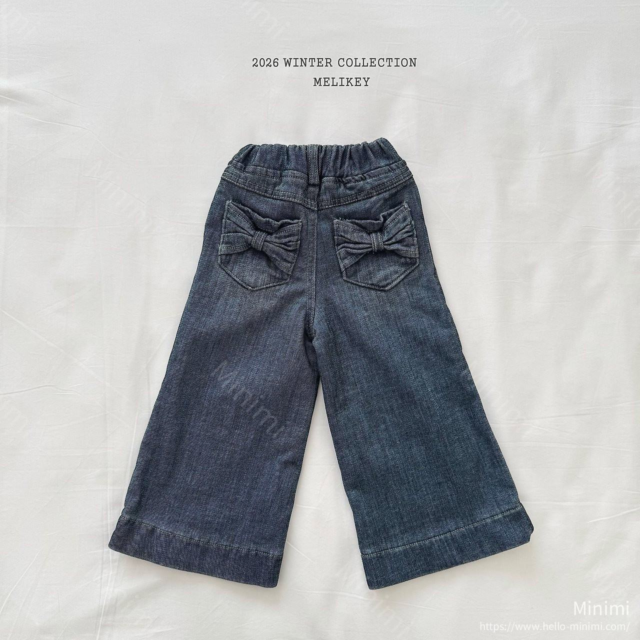 Melikey Velvet Ribbon Denim Pants 細節圖 22