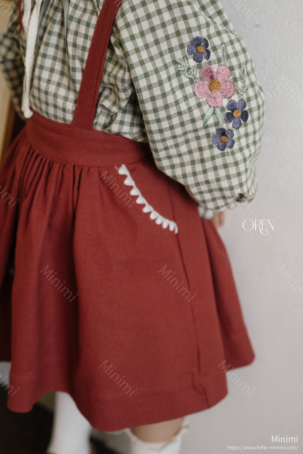 Oren Autumn Bloom Jumper Skirt 細節圖 55