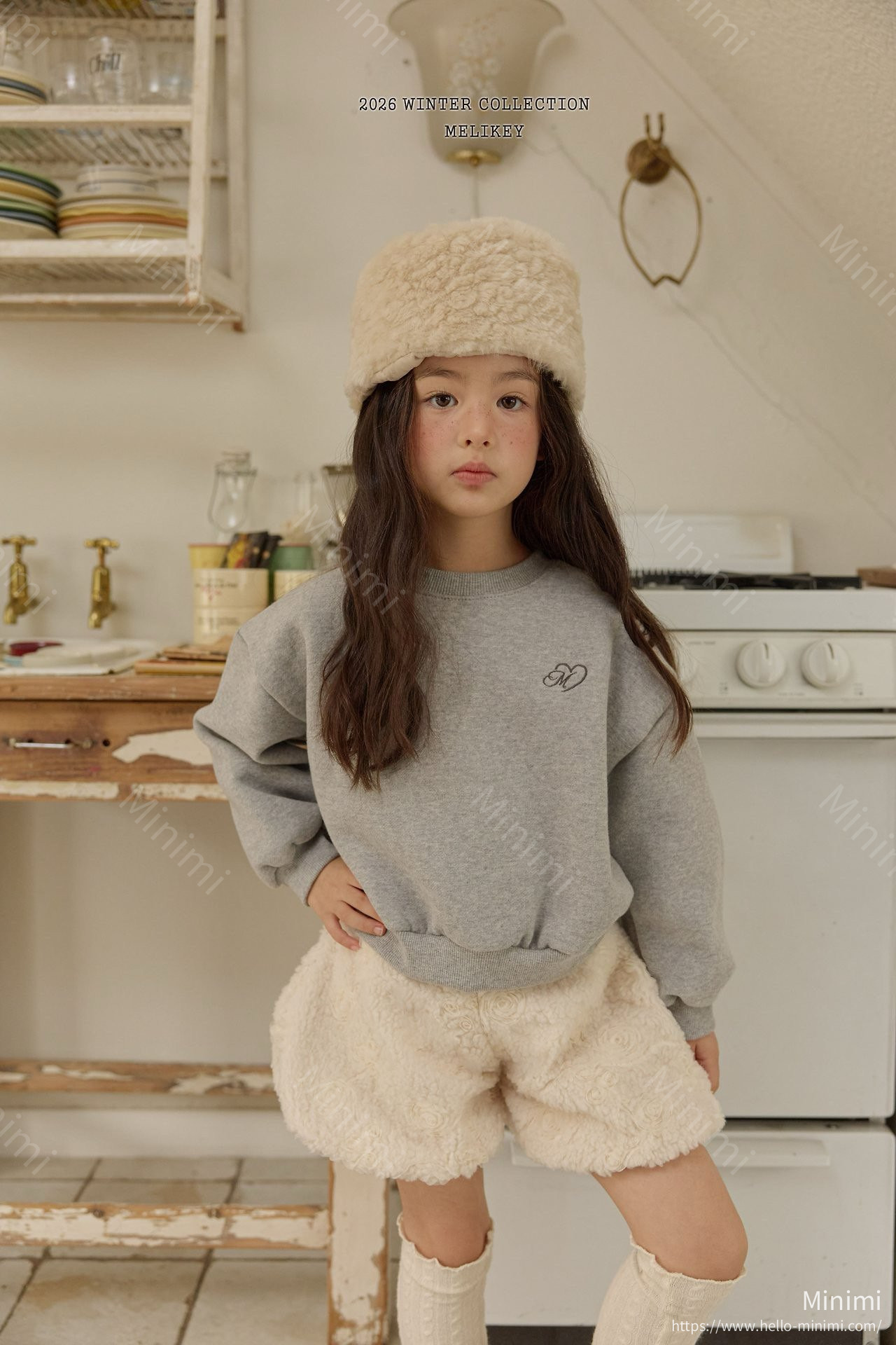 Melikey Ribbon Frill Sweatshirt 細節圖 1