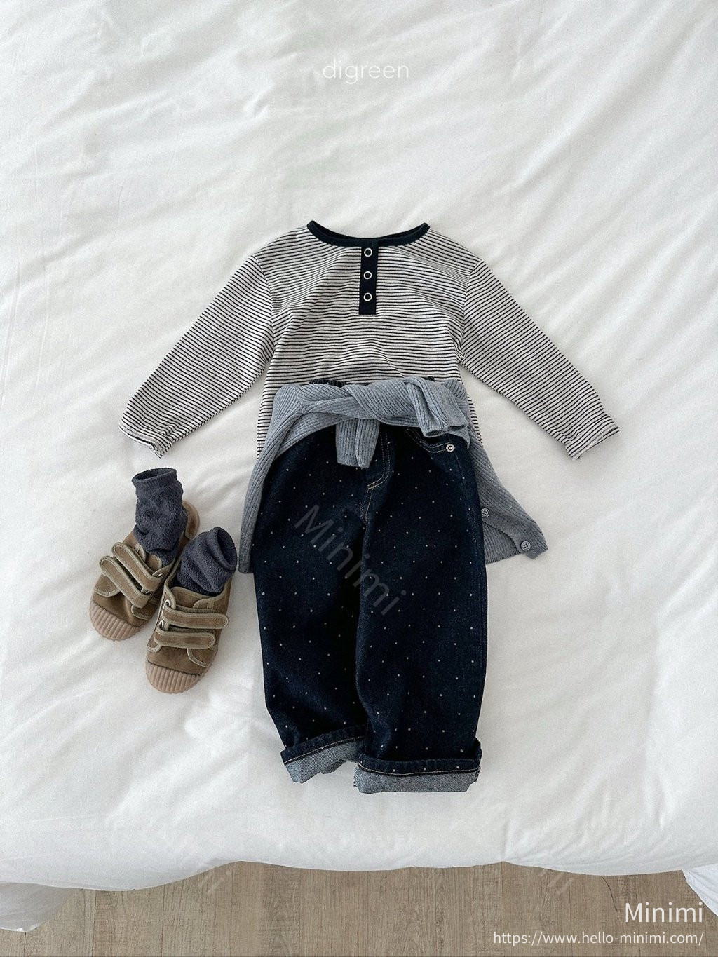 digreen Henley Neck Aletty Tee 細節圖 9