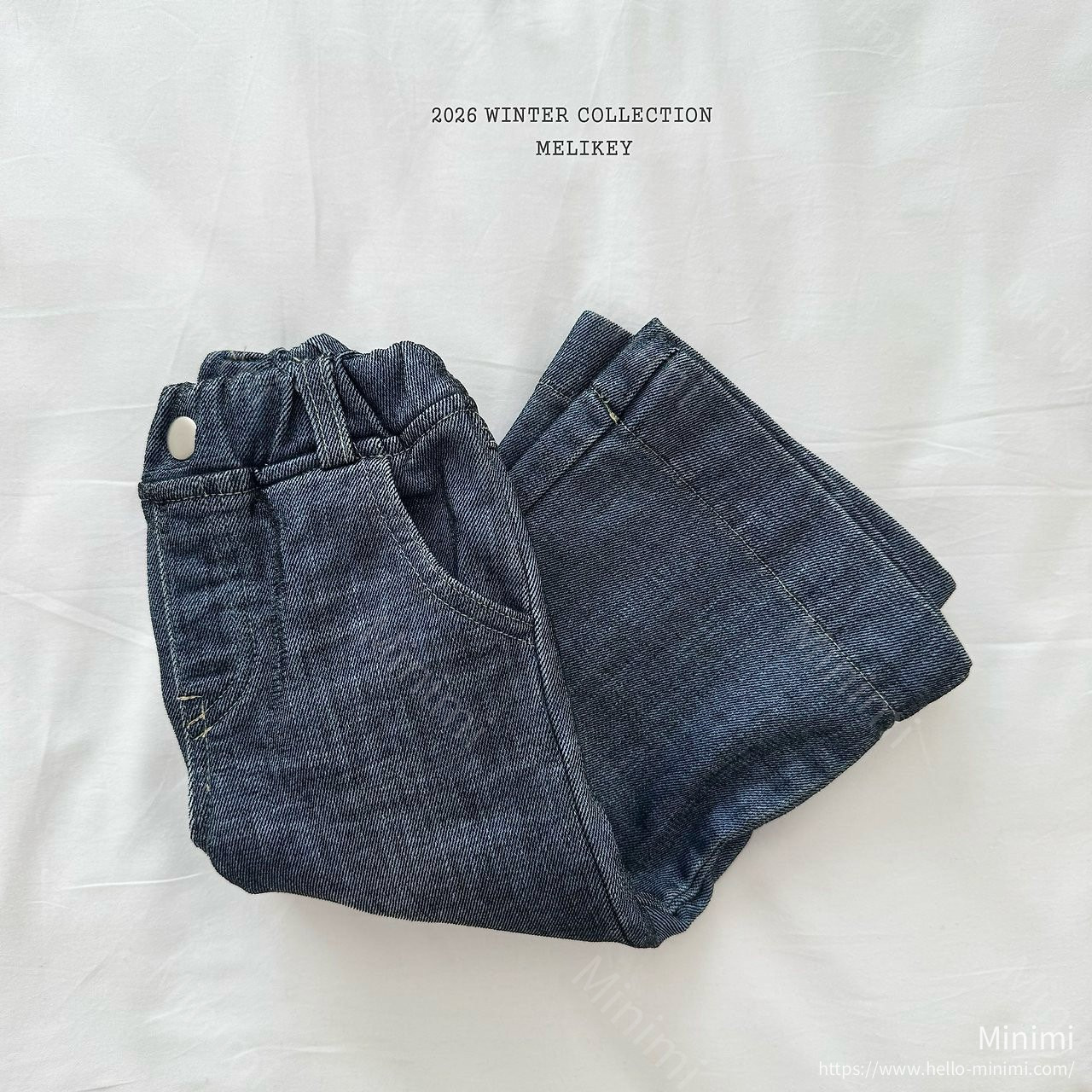 Melikey Velvet Ribbon Denim Pants 細節圖 24