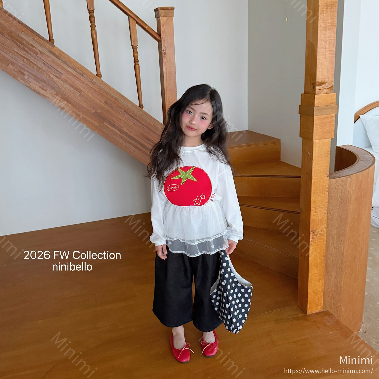 ninibello Tomato Patch T-shirt 細節圖 14