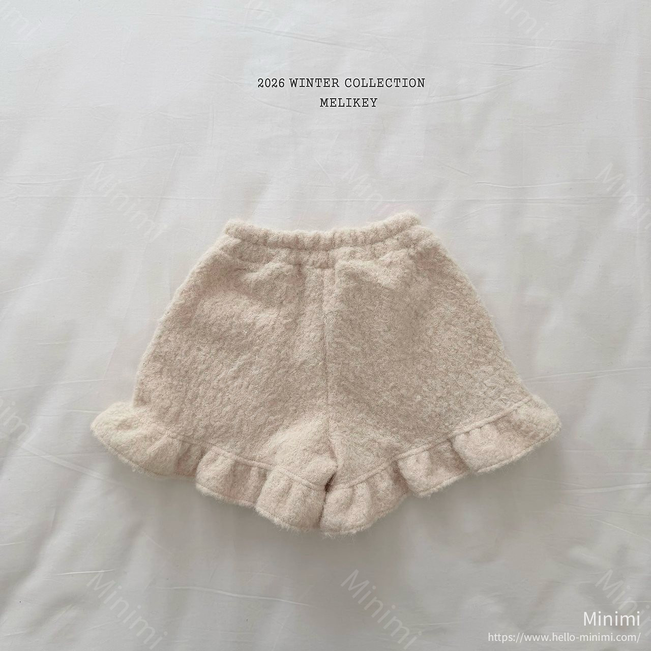 Melikey Creamy Frill Shorts 細節圖 1