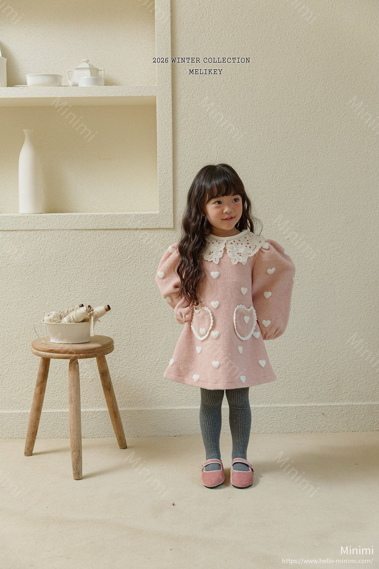 Melikey Two Heart Dress 細節圖 12