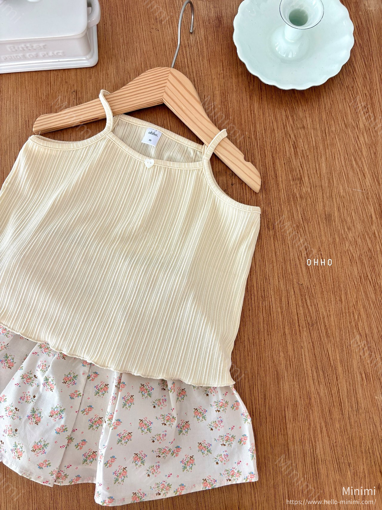 OHHO Heart Pleats Sleeveless 細節圖 19