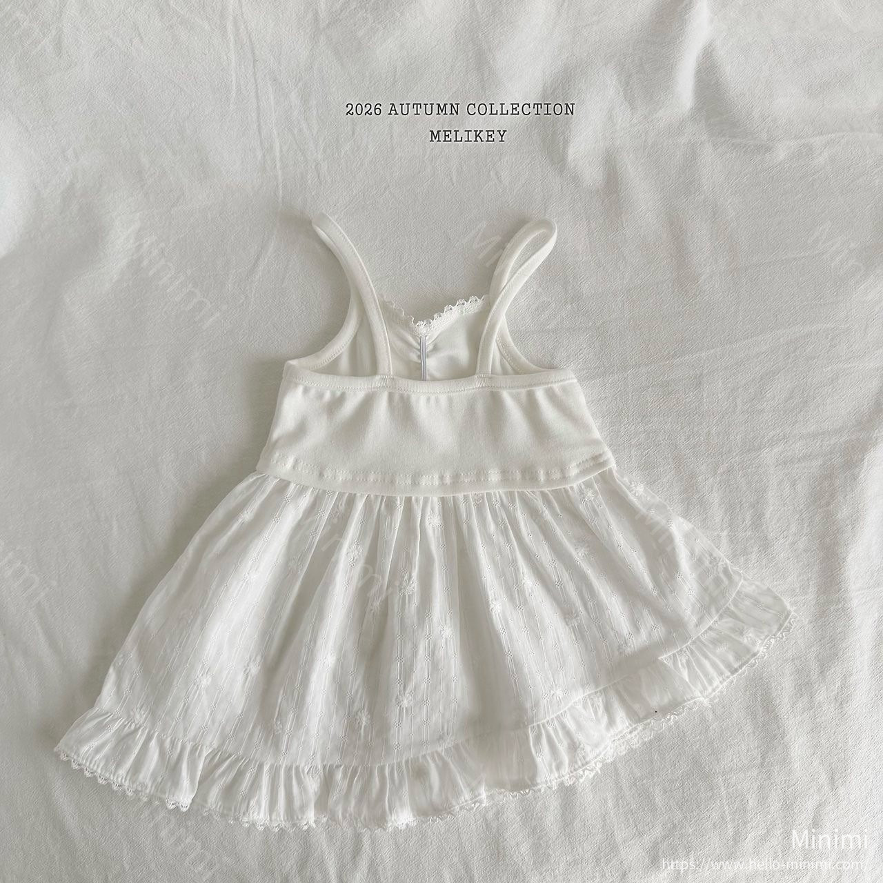 Melikey Ballet Frill Sleeveless Dress 細節圖 2