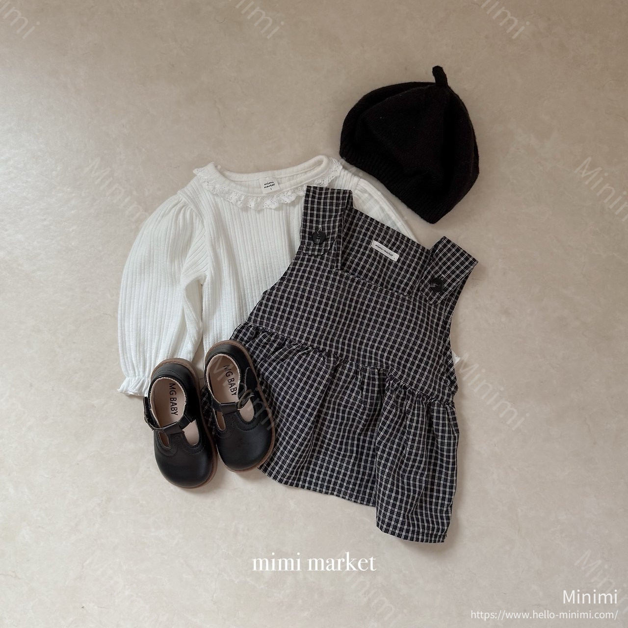 mimi-market Lona Suspender Dress 細節圖 13