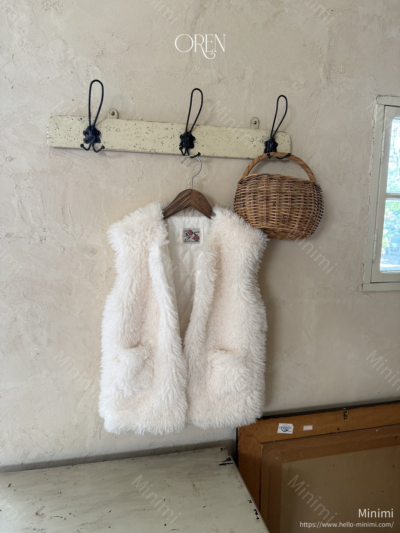 Oren Shirley Shearling Fur Vest 細節圖 2