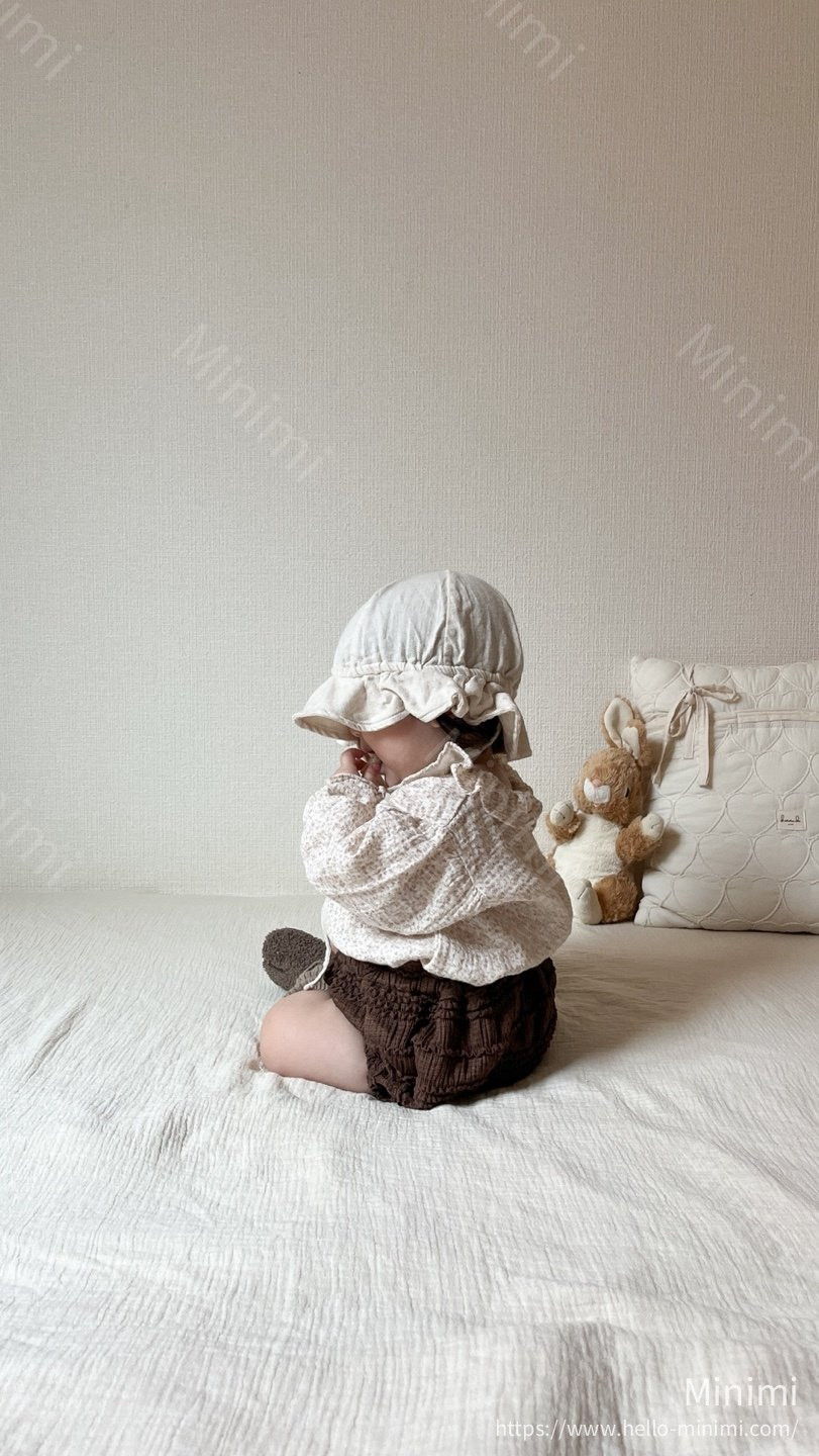 mimi-market Pleats Collar Blouse 細節圖 7