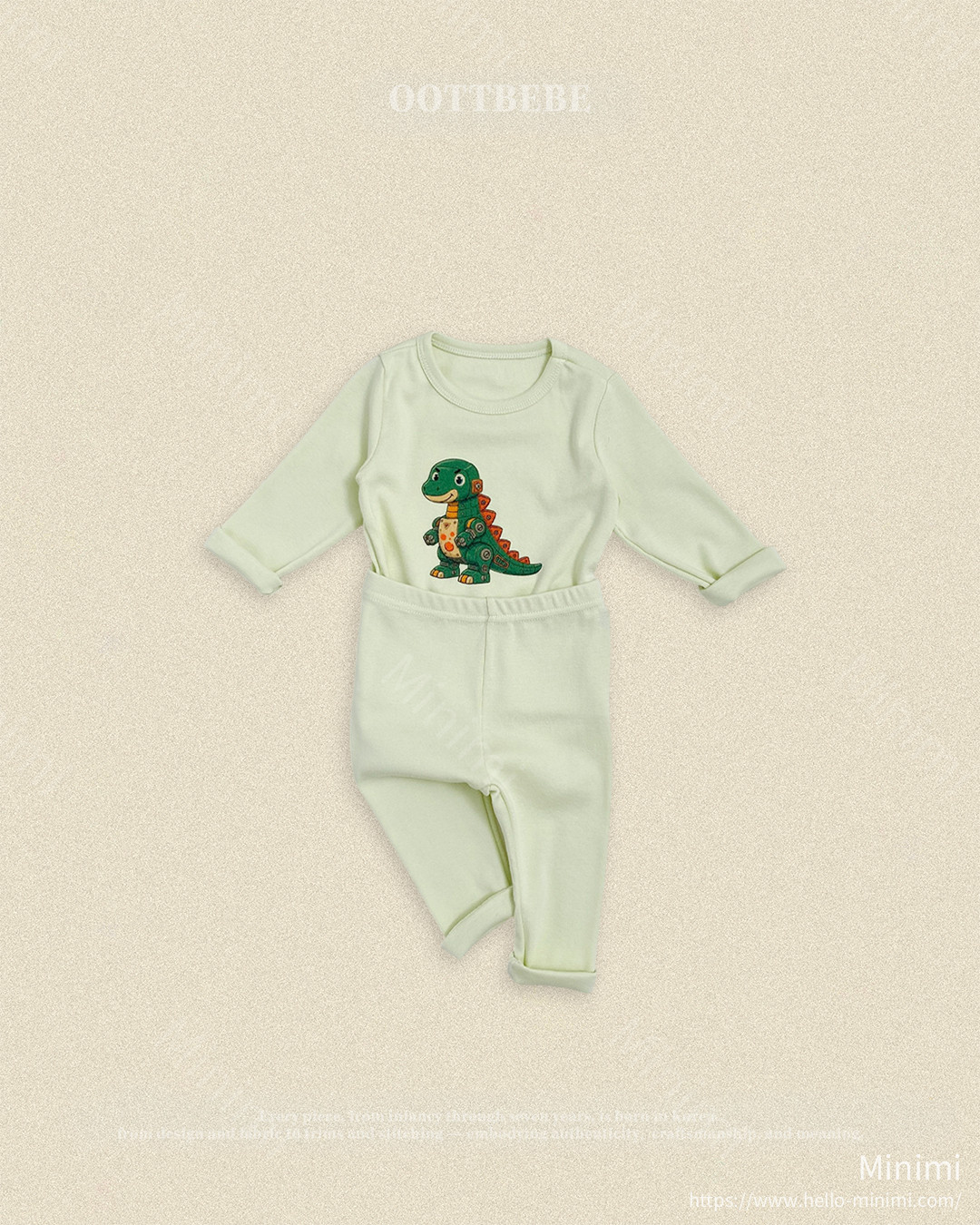 oott bebe Robot Dinosaur Loungewear 細節圖 10