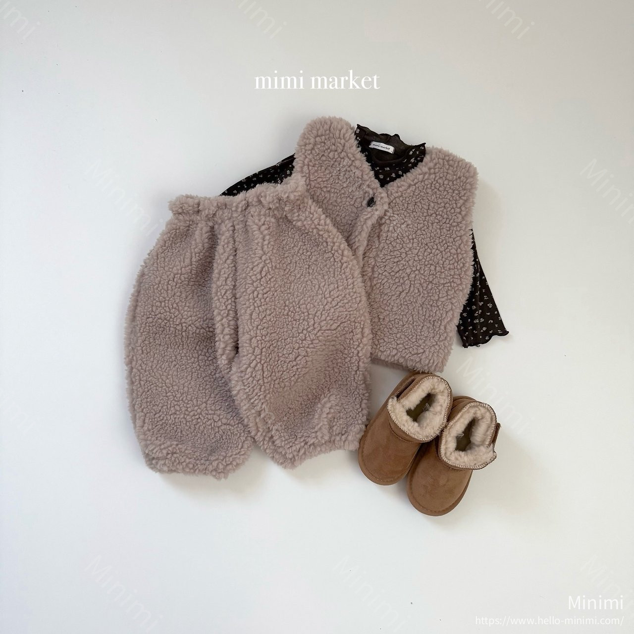 mimi-market Poodle Vest 細節圖 4