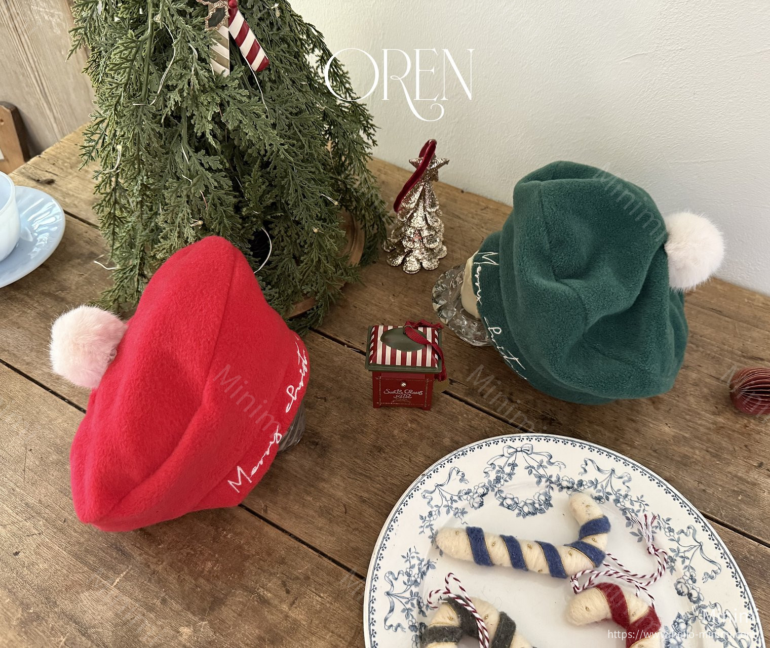 Oren Eve Pom-Pom Beret 細節圖 1