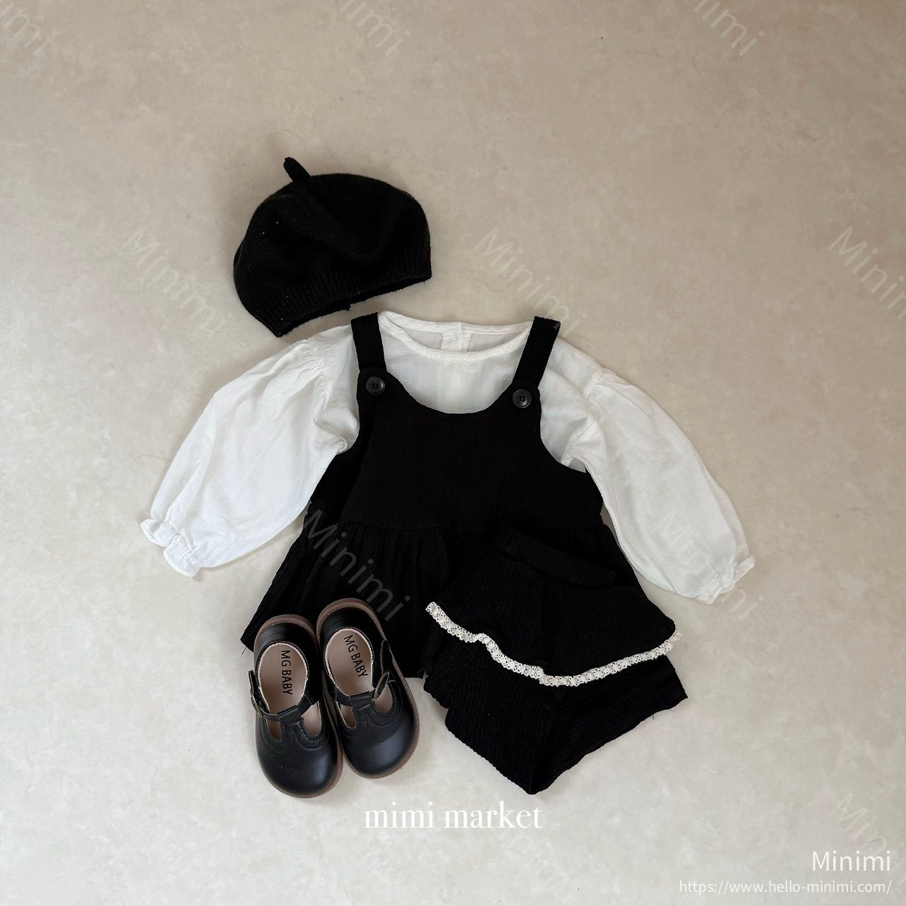 mimi-market Vest Blouse 細節圖 15