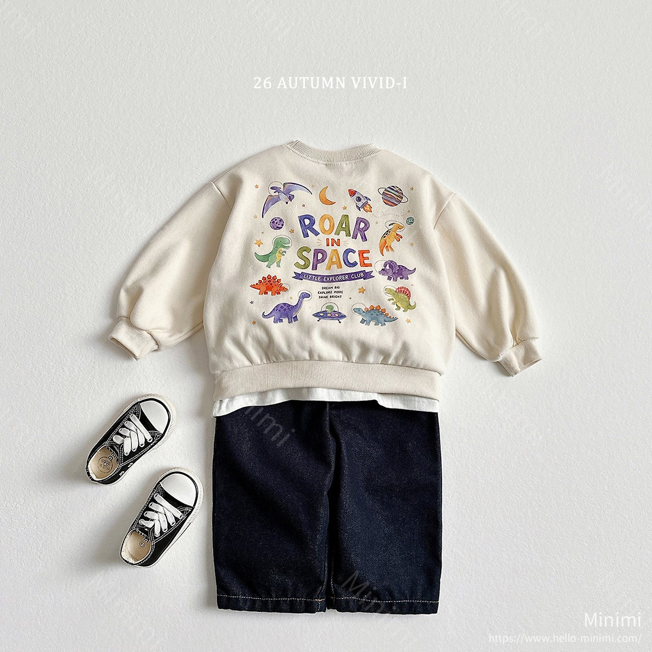 VIVID-I Space Dino Sweatshirt 細節圖 4