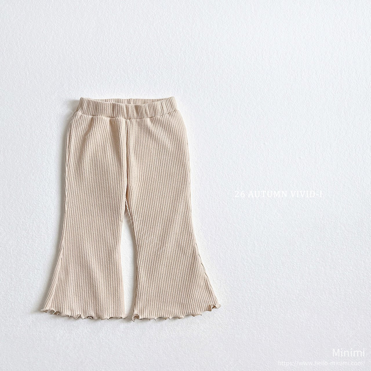 VIVID-I Ribbed Span Ruffle Pants 細節圖 4