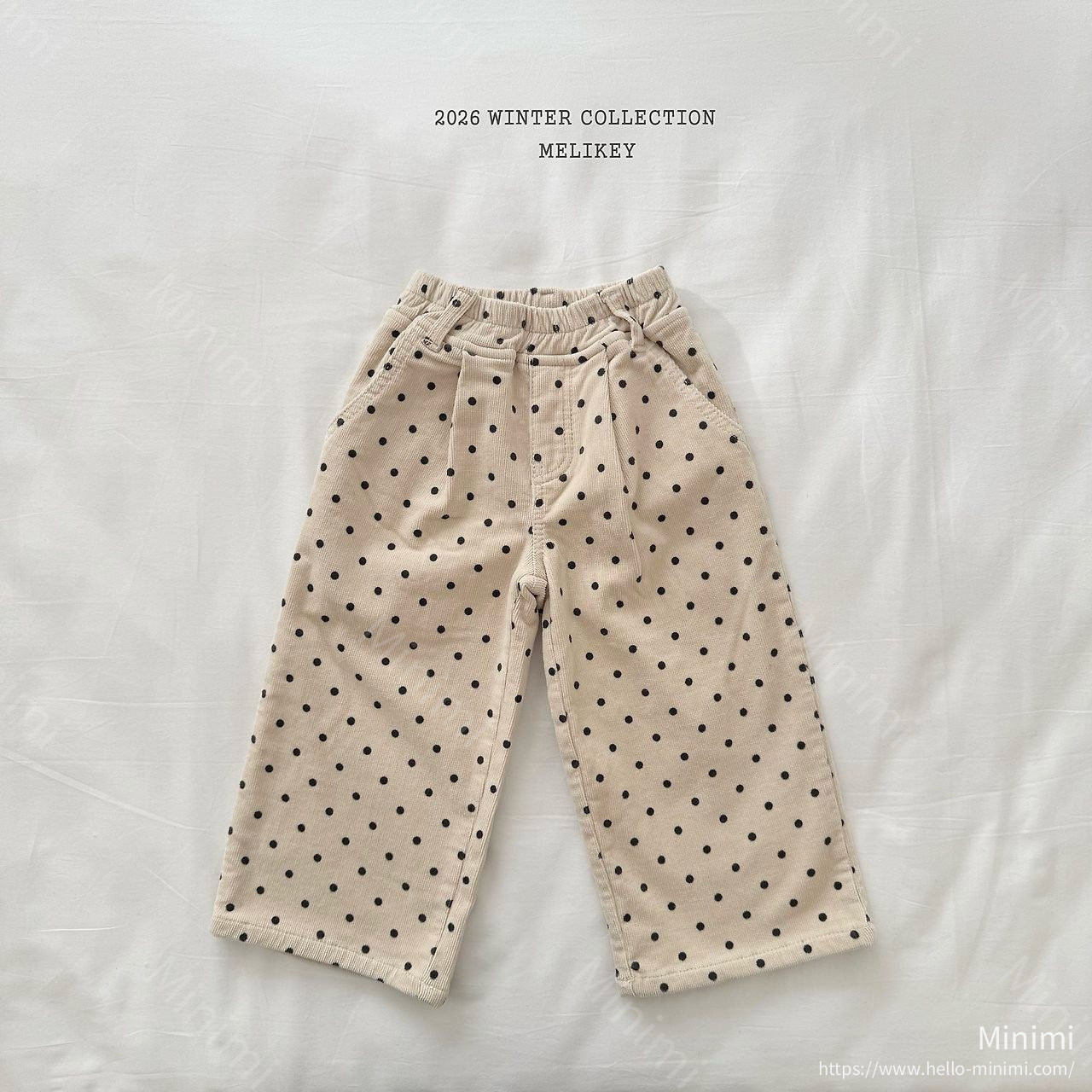 Melikey Polka Dot Corduroy Pants 細節圖 16