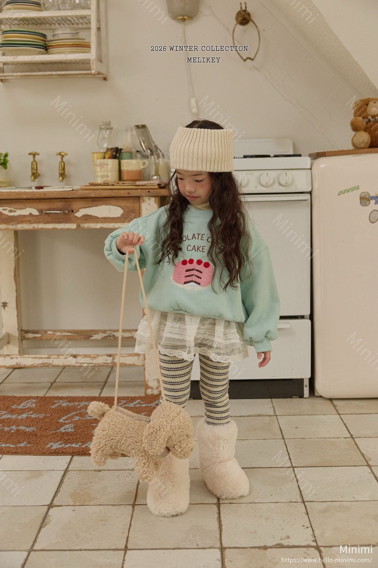 Melikey Pom Pom Shawl Frill Tee 細節圖 7