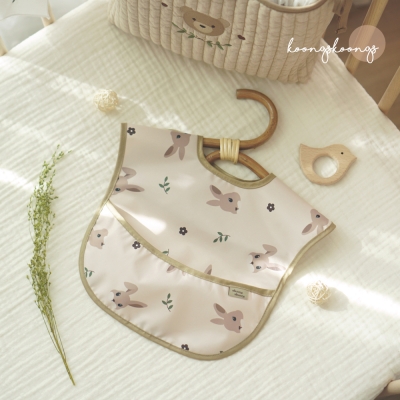 [Koongs Koongs] Forest Rabbit Waterproof Bib