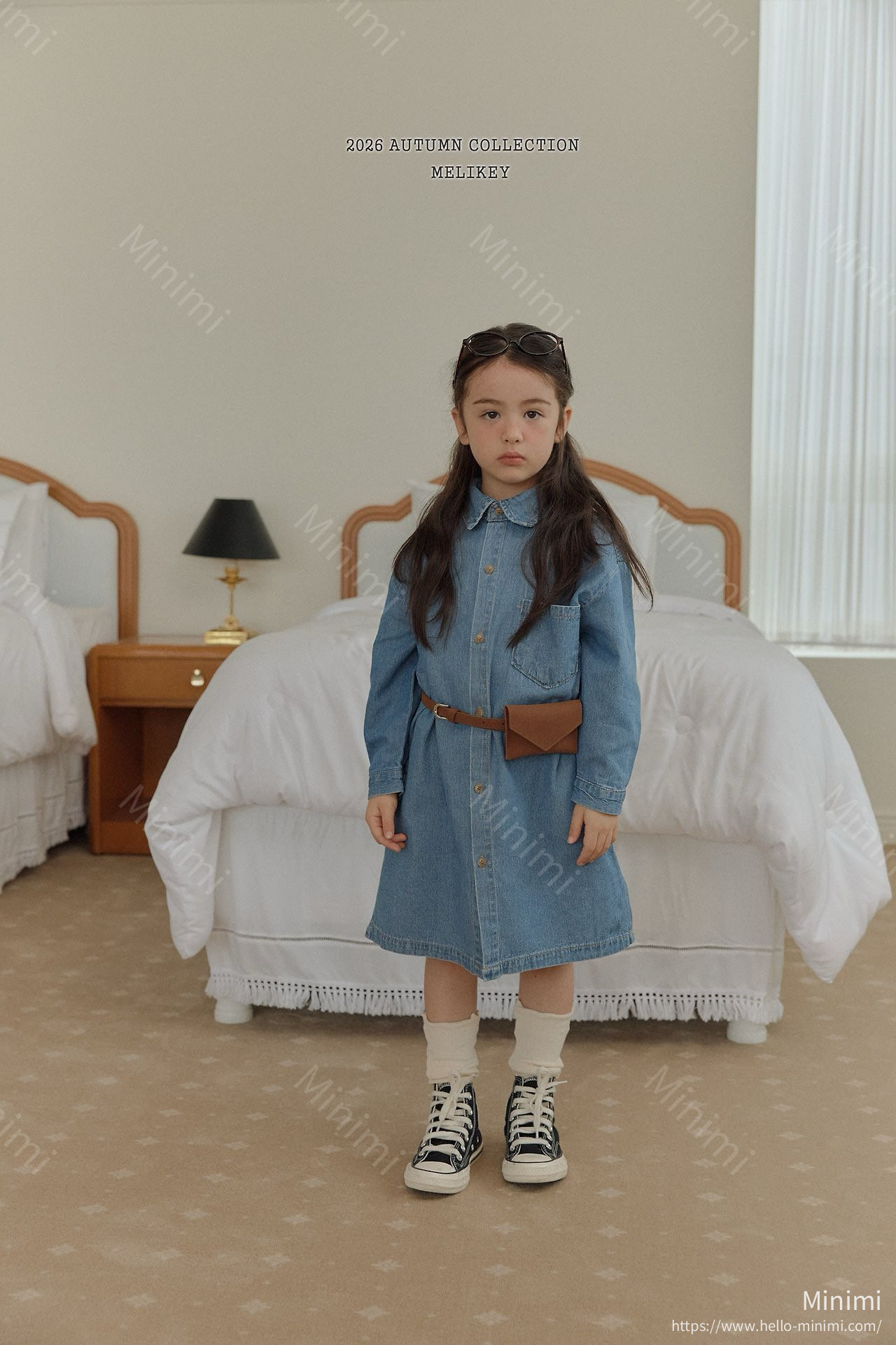 Melikey Denim Shirt Dress 細節圖 21