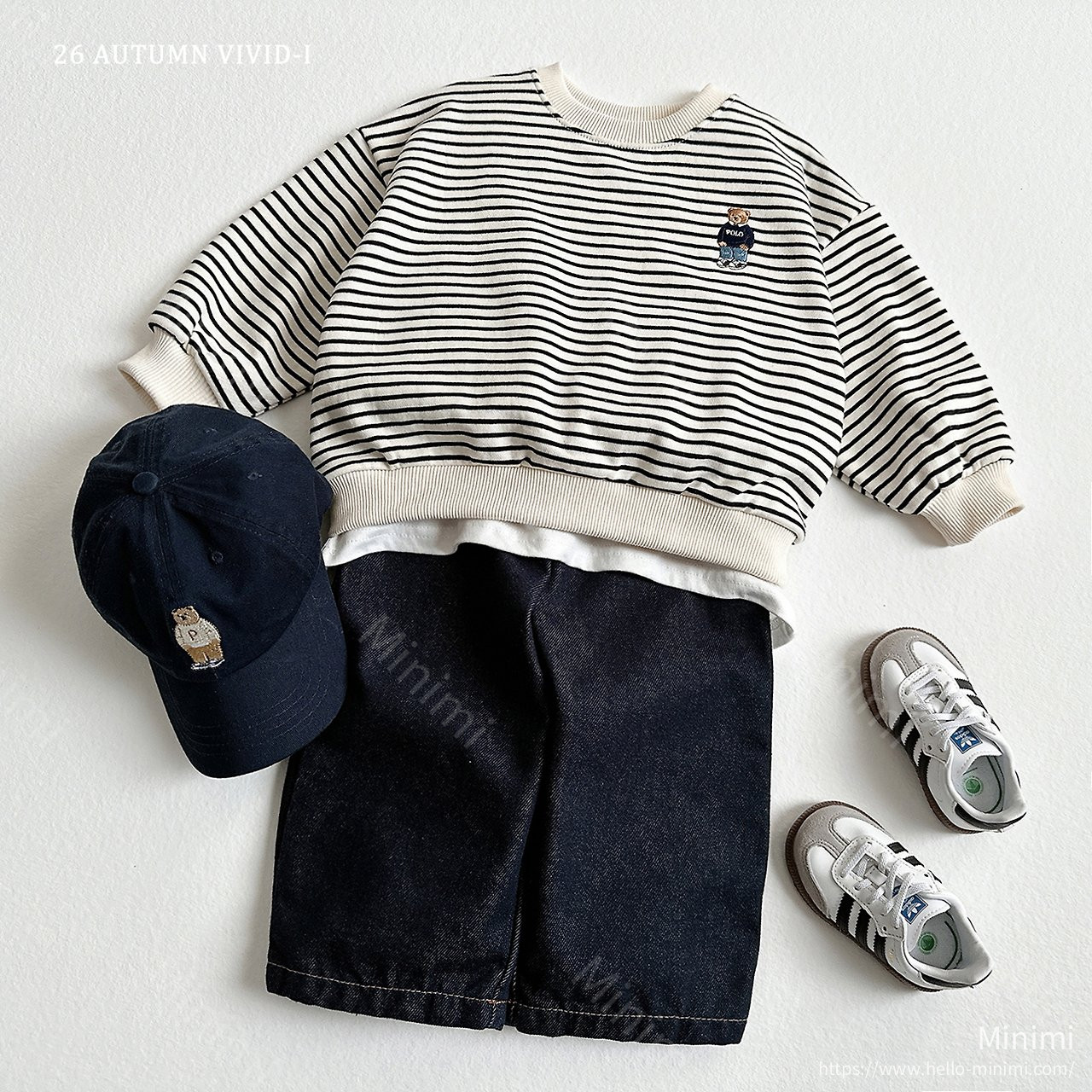 VIVID-I Stripe Bear Embroidery Set 細節圖 15