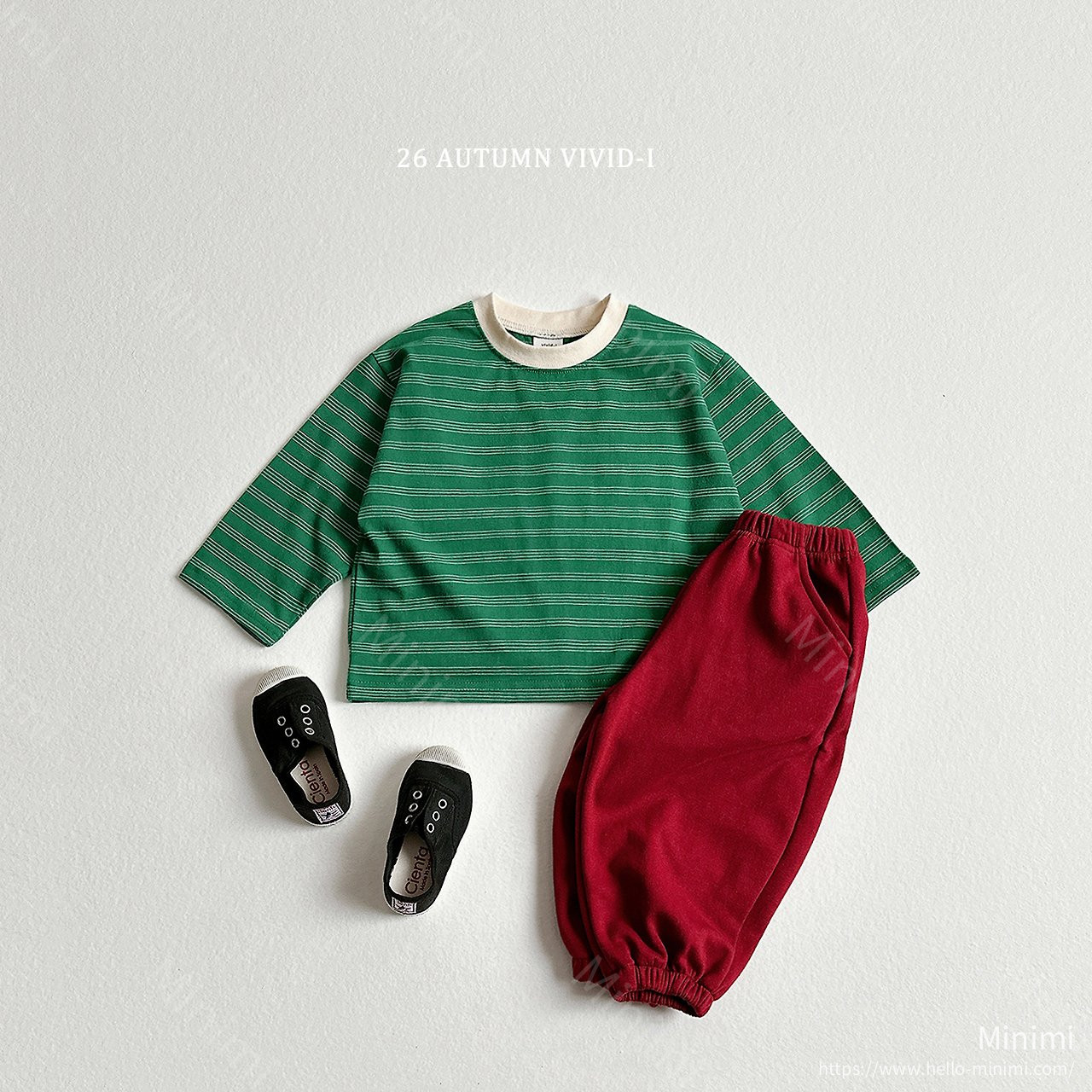 VIVID-I Stripe Smile Label T-shirt 細節圖 11