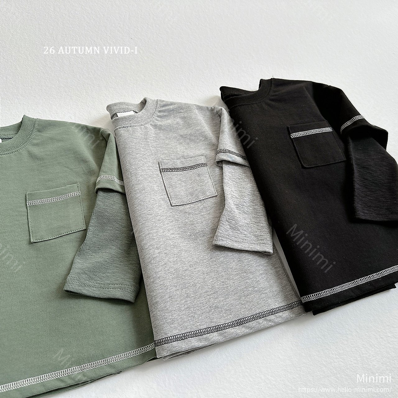 VIVID-I Stitch Layered T-shirt 細節圖 18