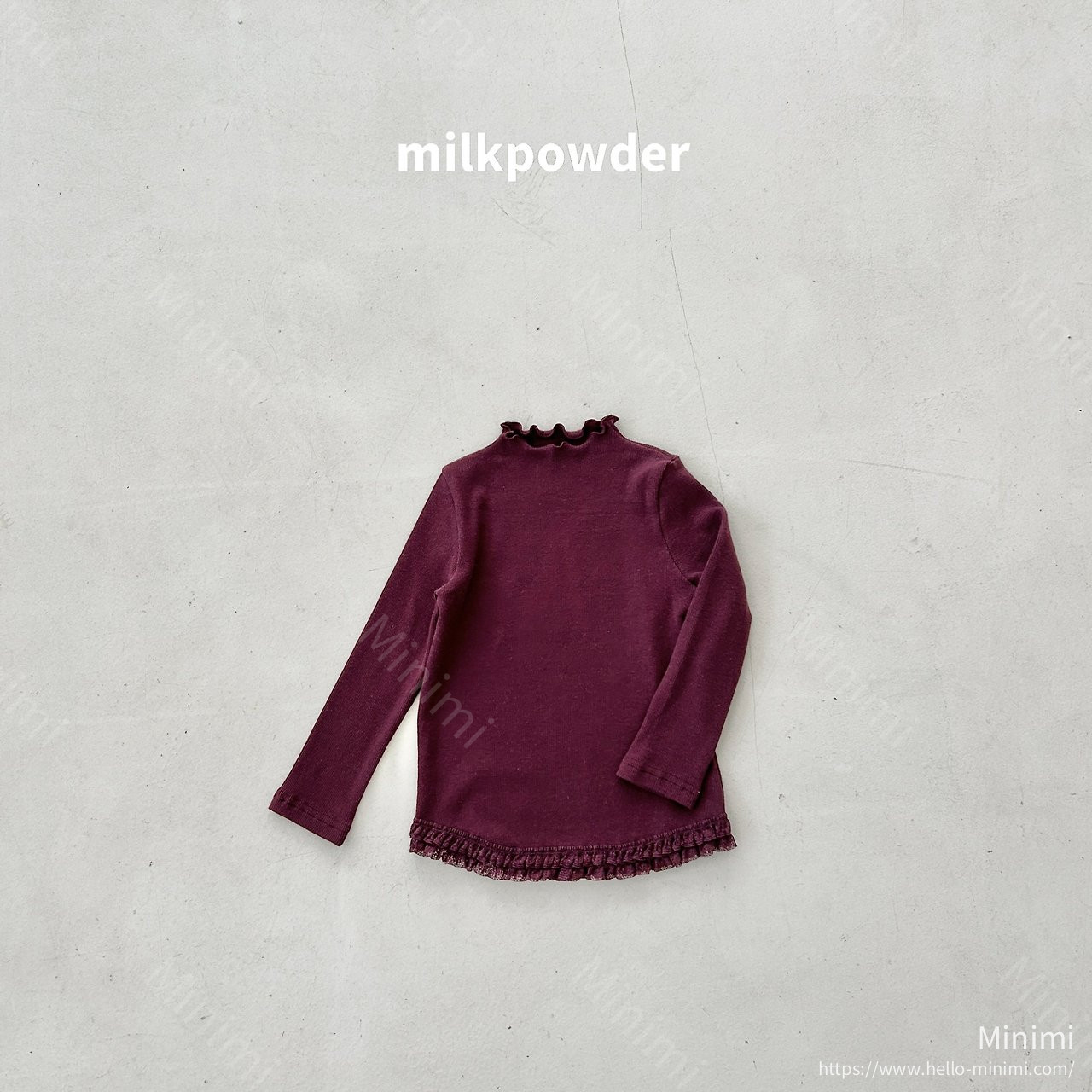 milkpowder Charlotte Tee 細節圖 12
