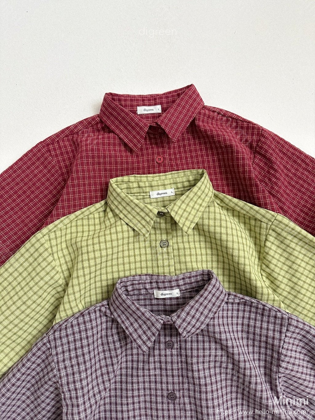 digreen Picnic Check Shirt 細節圖 2
