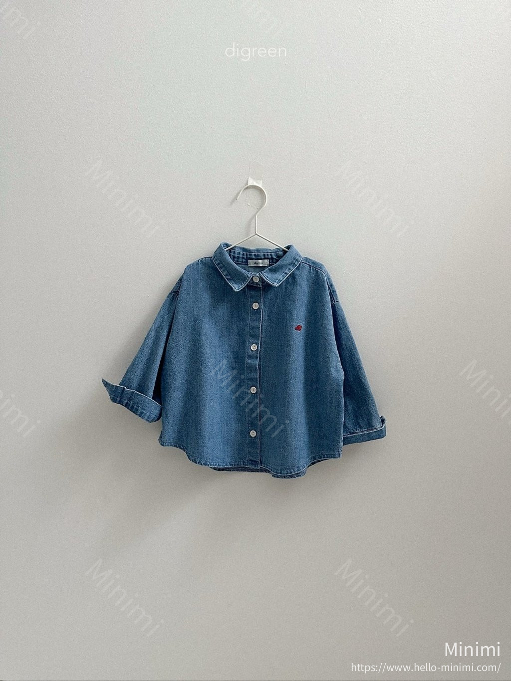 digreen Denim Shirt 細節圖 3