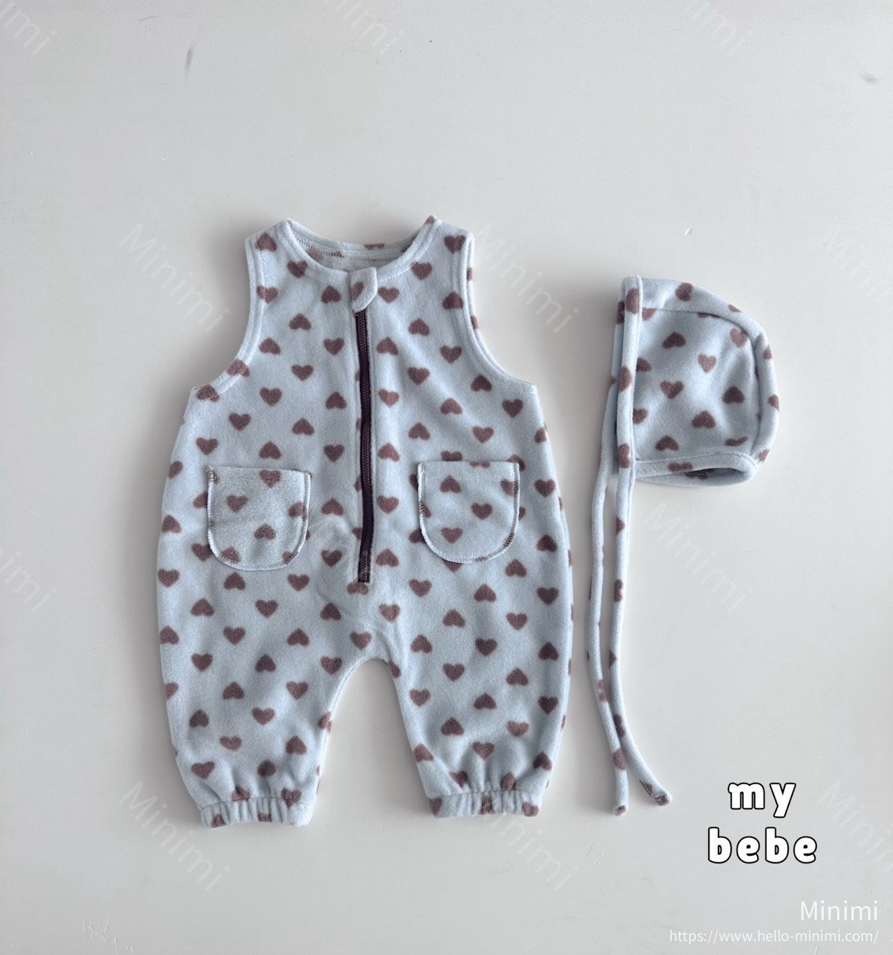 my_bébé Powder Overall Set 細節圖 9