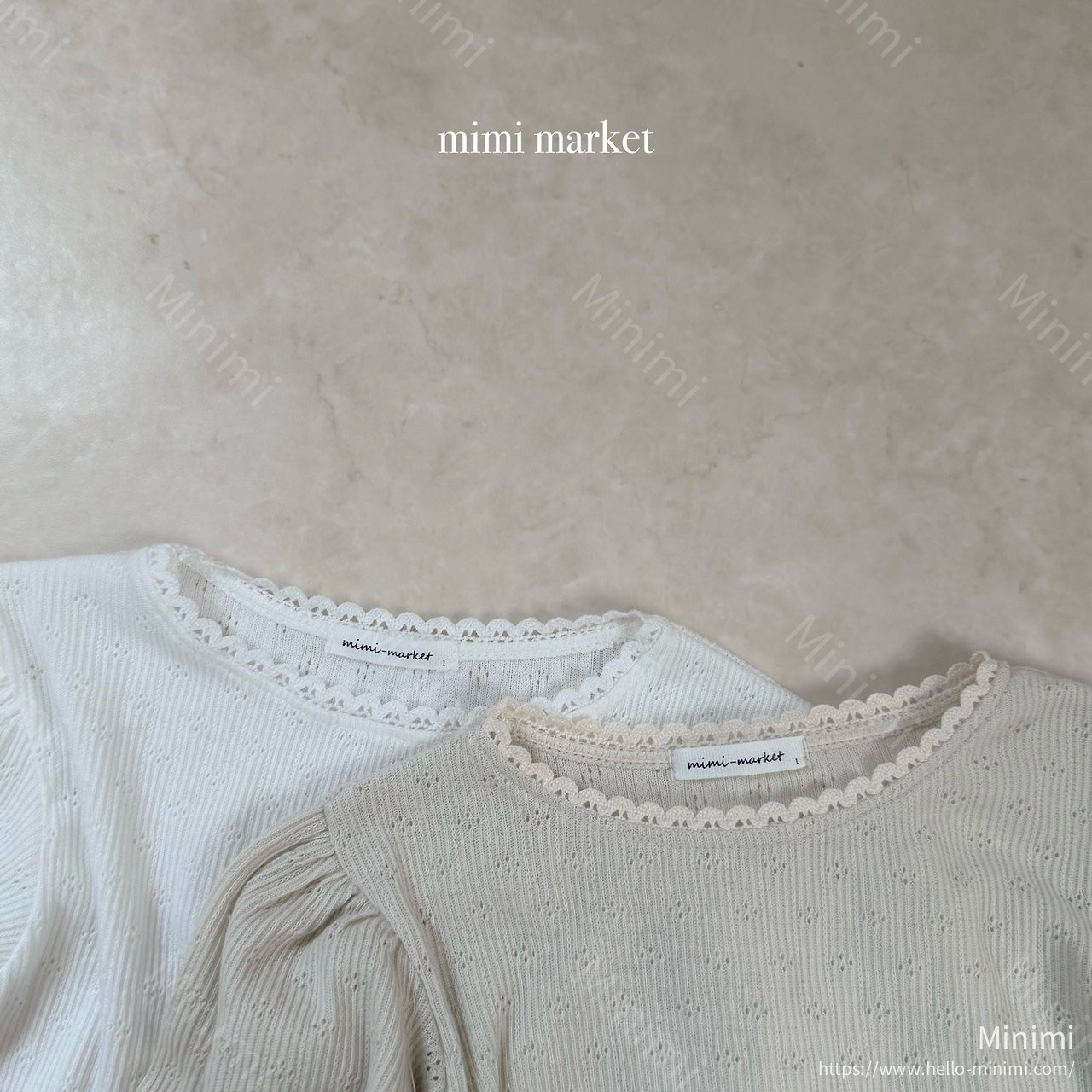 mimi-market Torsion Ive T-shirt 細節圖 8