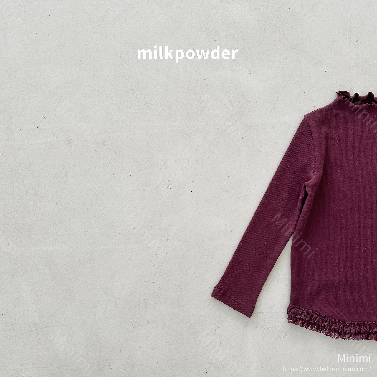 milkpowder Charlotte Tee 細節圖 16