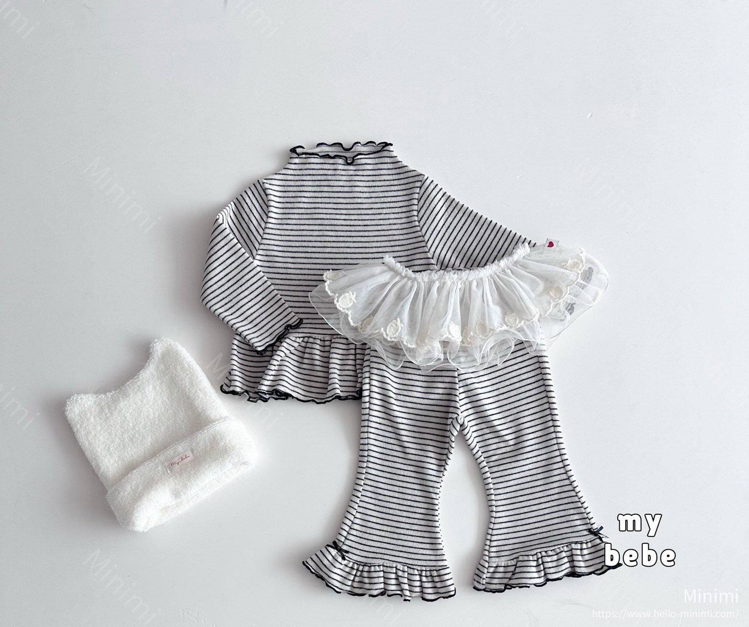 my_bébé Petit Ruffle Turtleneck 細節圖 7