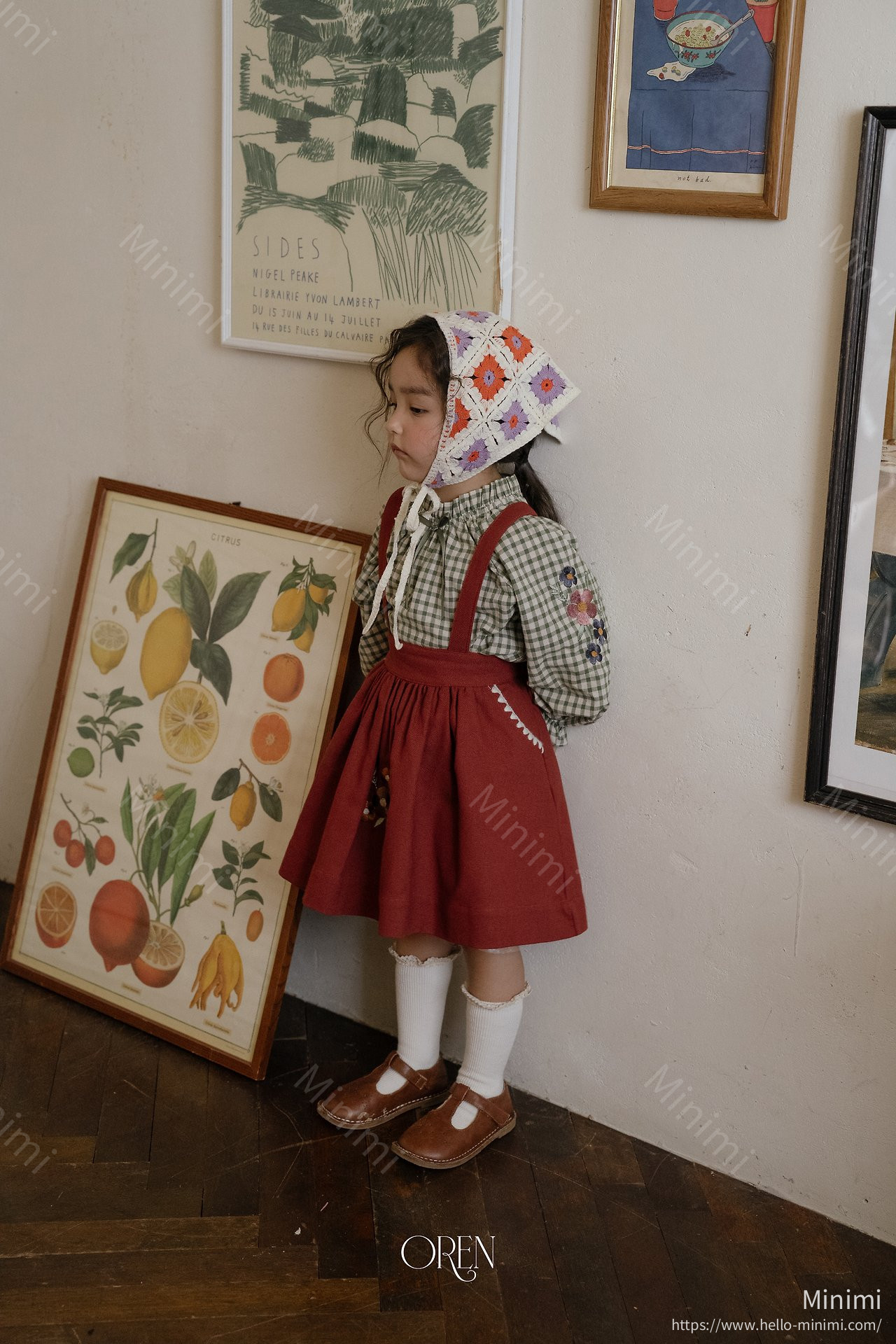 Oren Autumn Bloom Jumper Skirt 細節圖 54