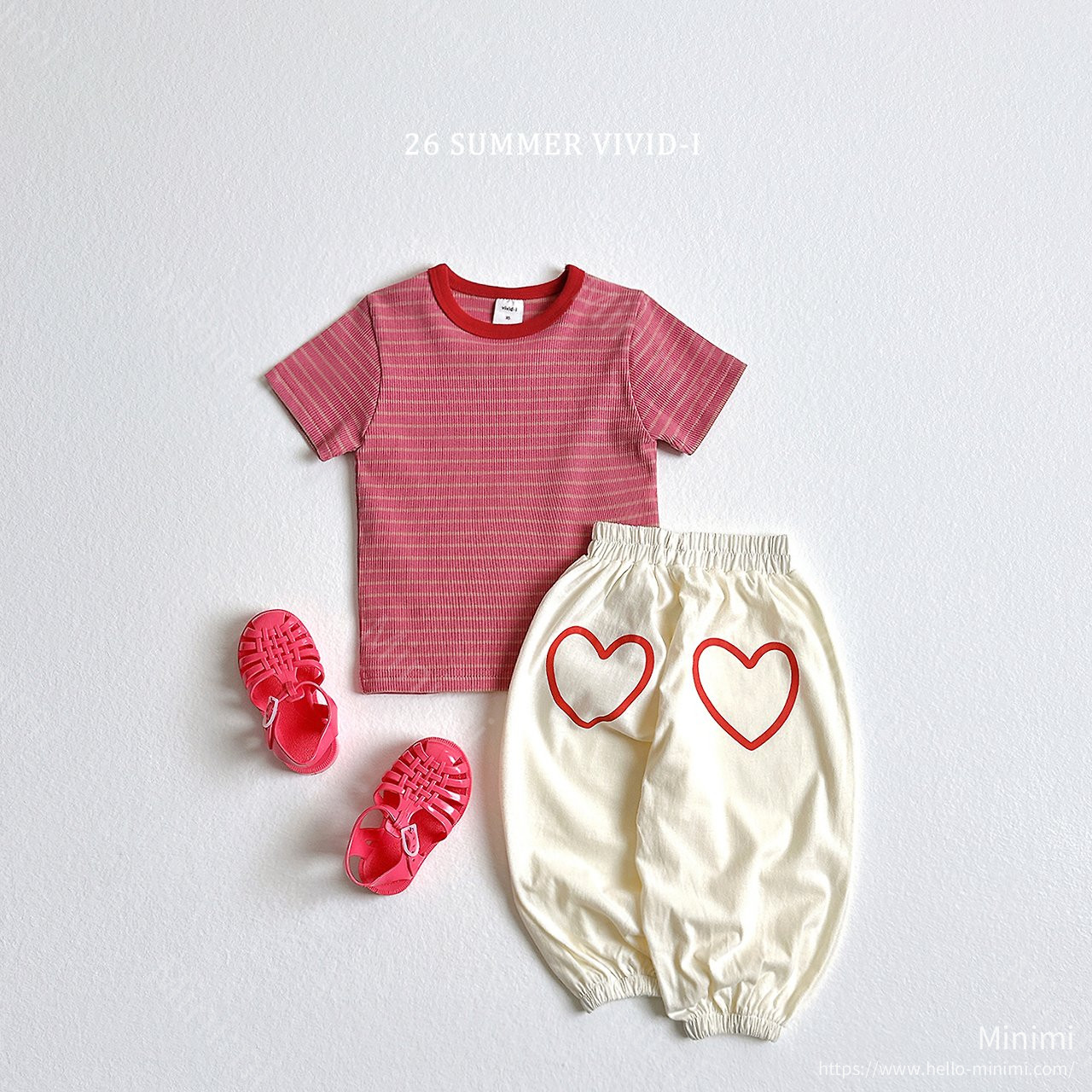 VIVID-I Striped Ribbed Bound T-Shirt 細節圖 7