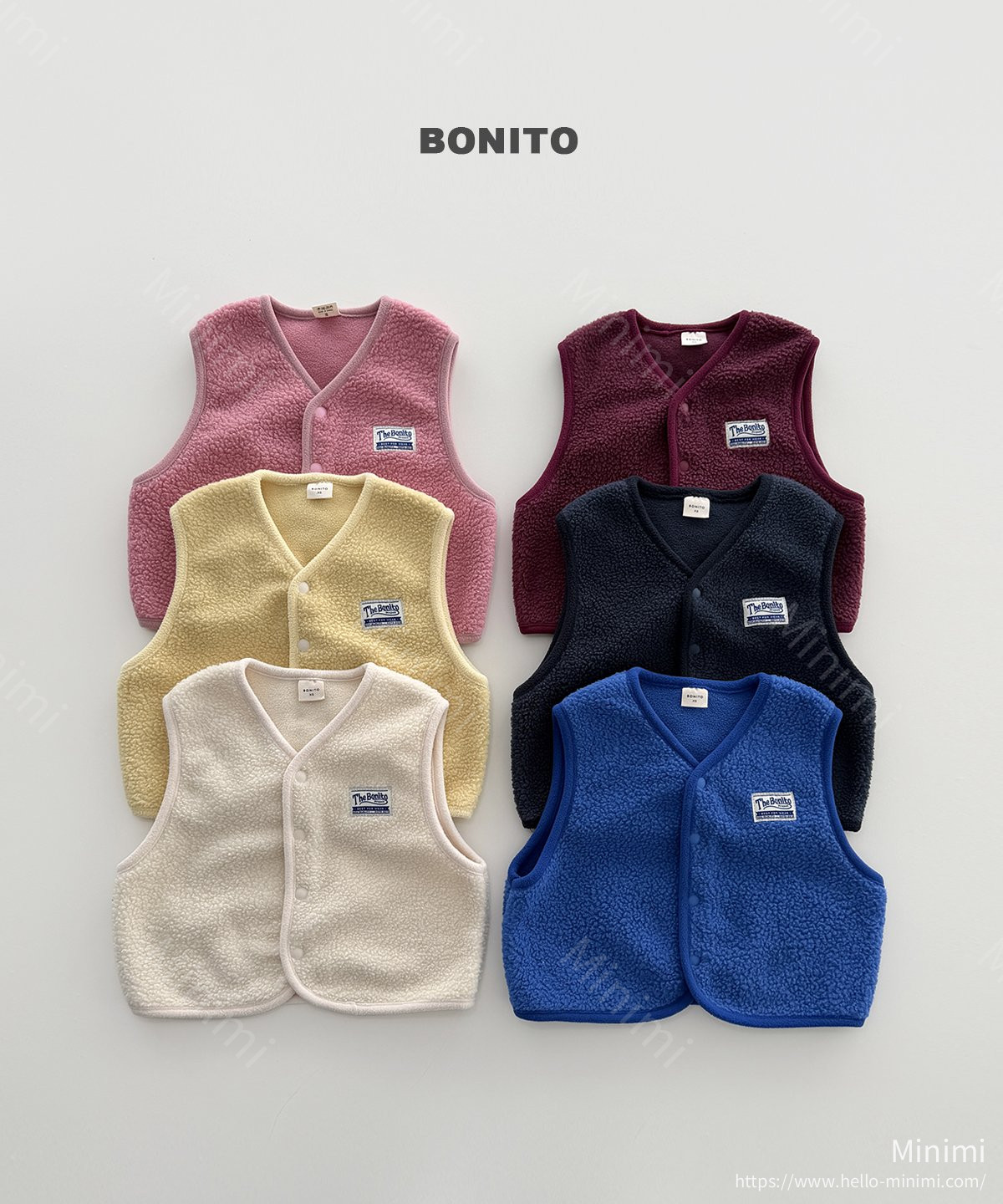 BONITO Mongle Dumble Vest 韓國童裝現貨