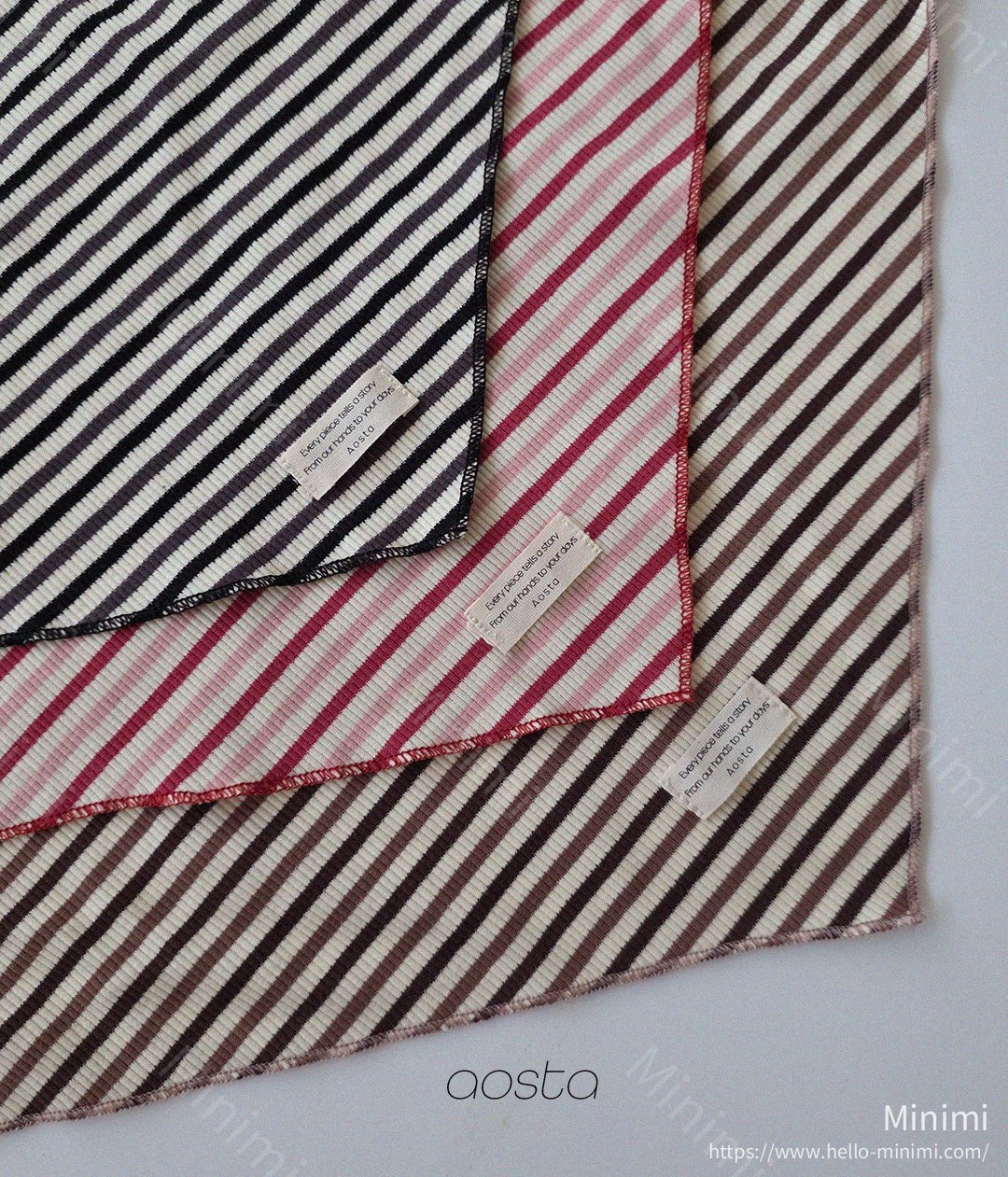 Aosta atelier Crayon Scarf 細節圖 31