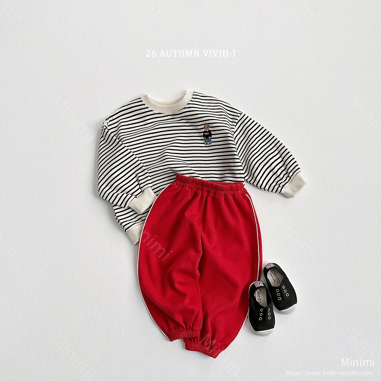 VIVID-I Stripe Bear Embroidery Set 細節圖 13