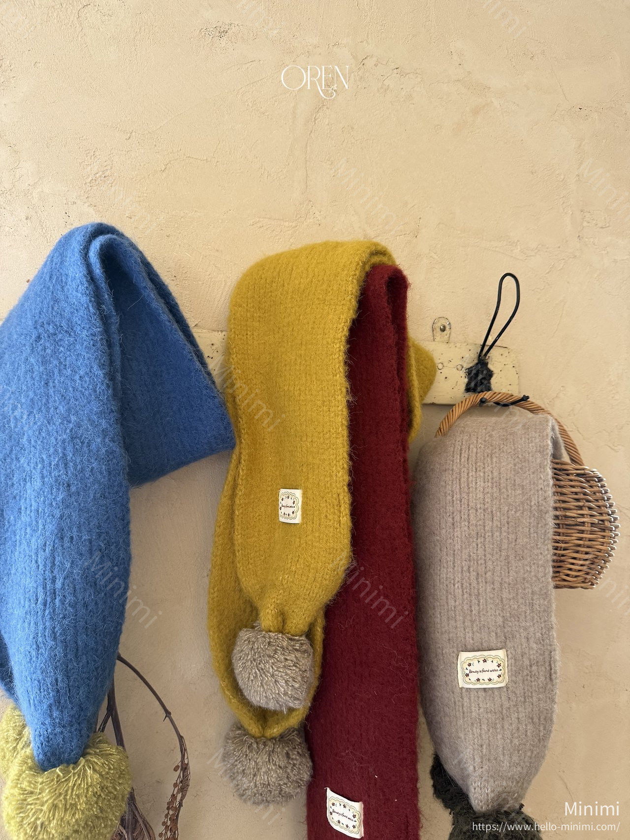 Oren Mercy Pom-Pom Muffler 細節圖 19