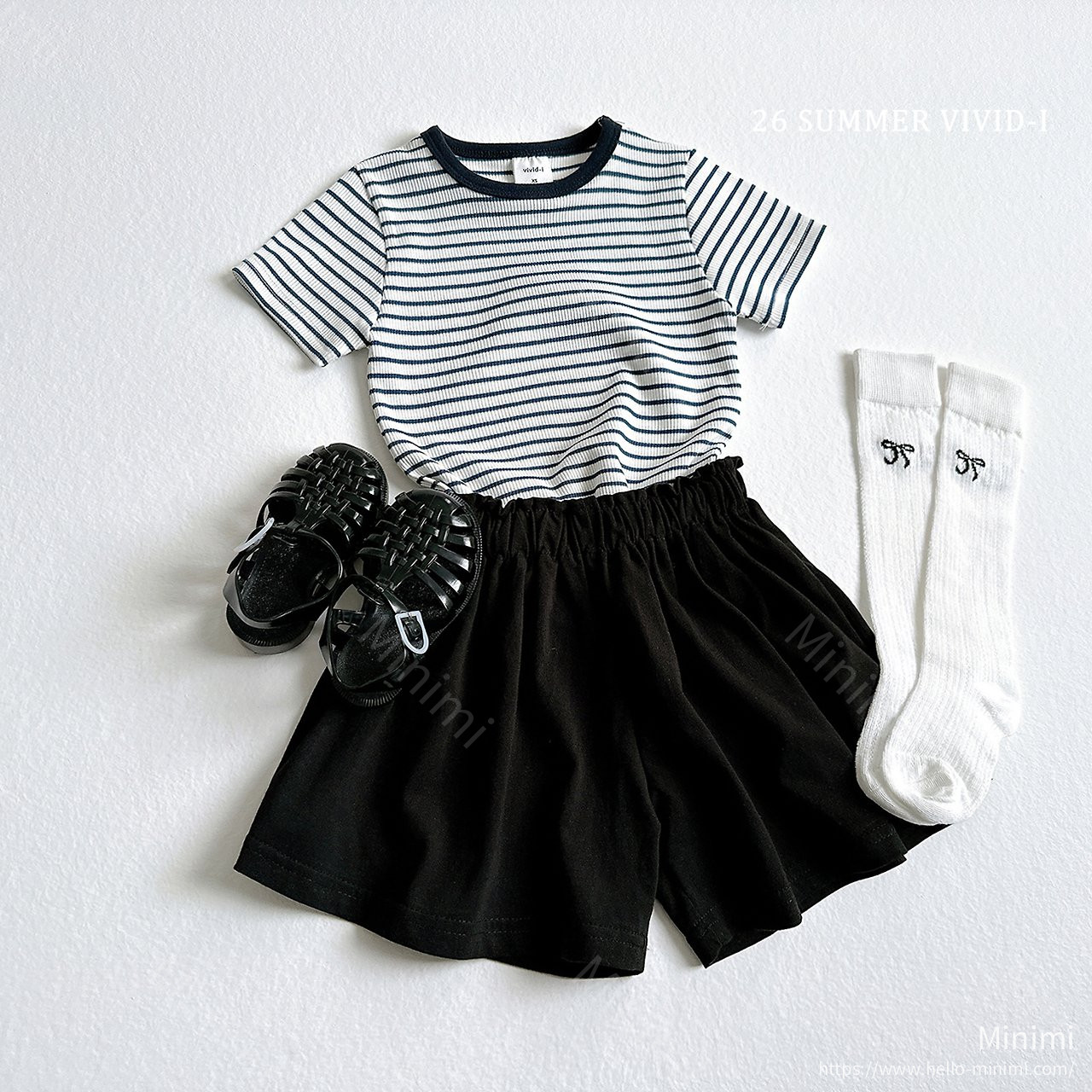 VIVID-I Ribbon Embroidery Knee Socks 細節圖 4